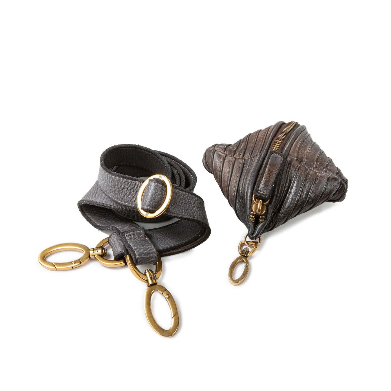 shopper in pelle extracioccolato 