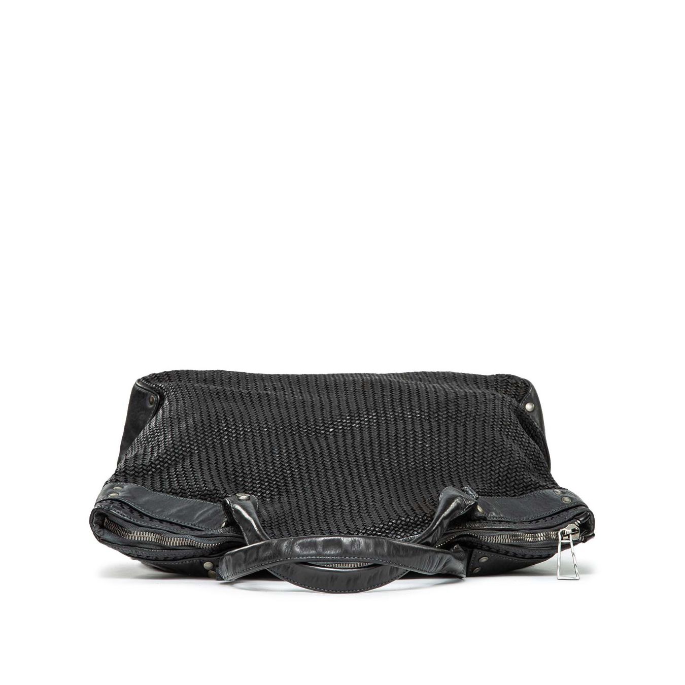 shopper CORALINE in pelle nera 