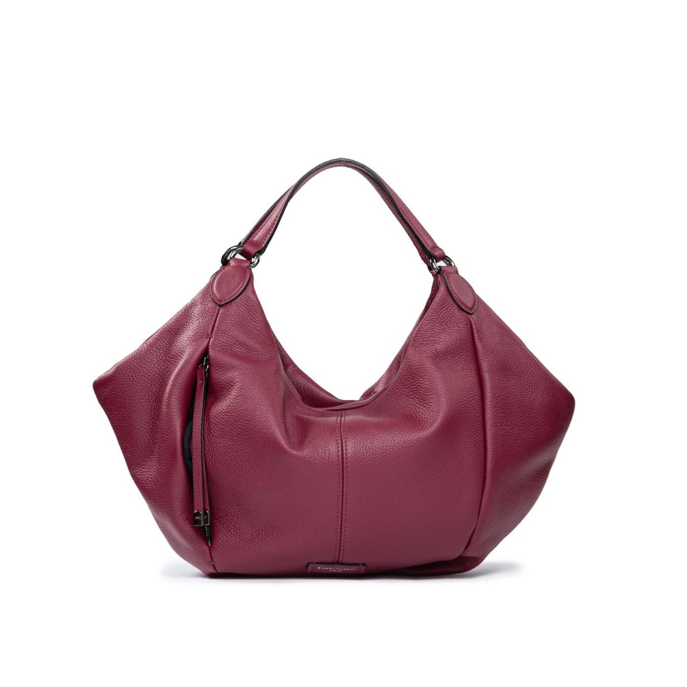 shopper pelle rossa gianni chiarini