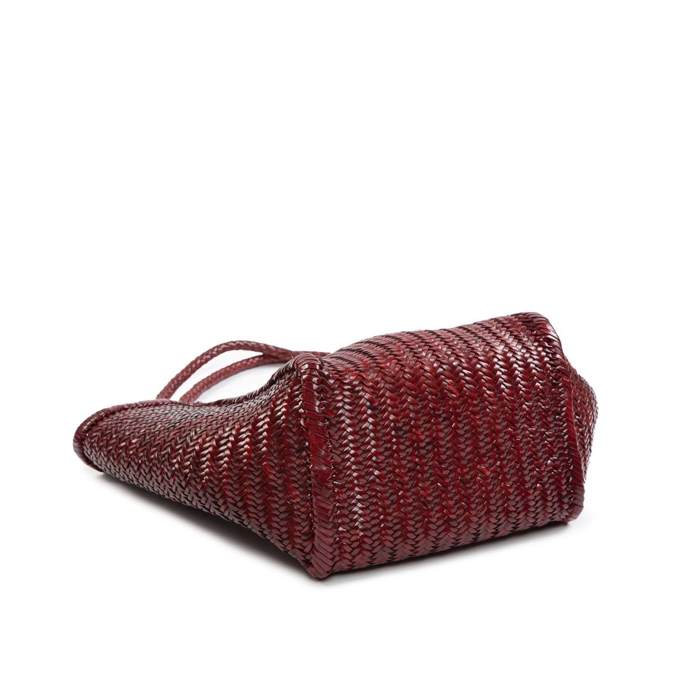 shopper RUBENS in pelle barolo sotto