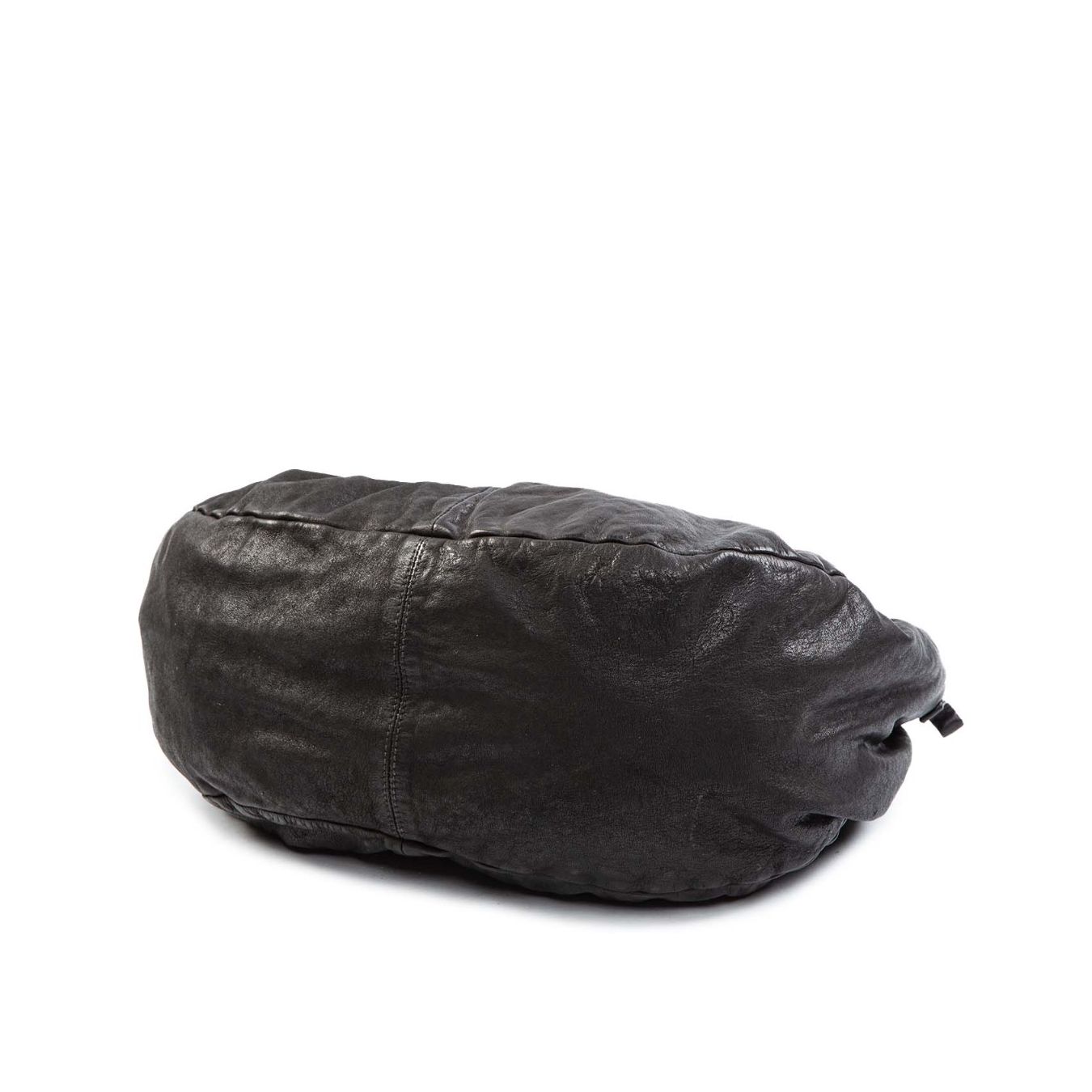 shopper SISSY in pelle nera sotto