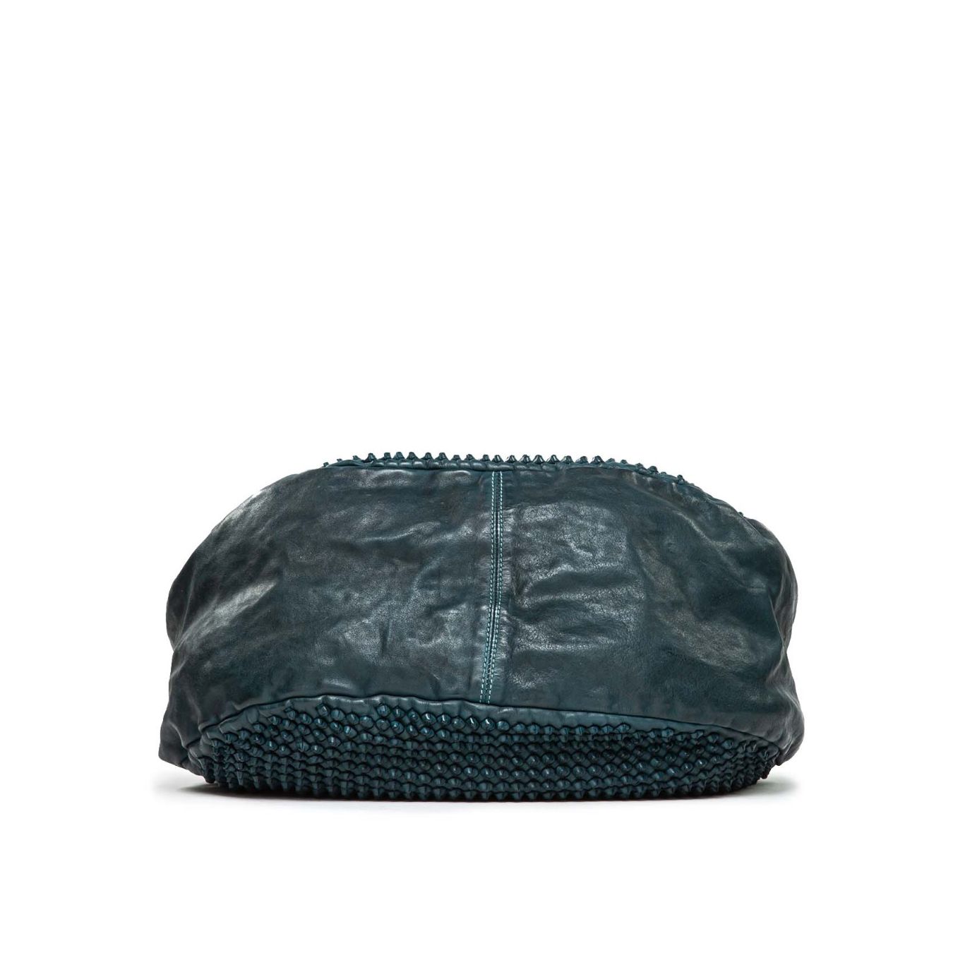 shopper SUSANNA in pelle blu 