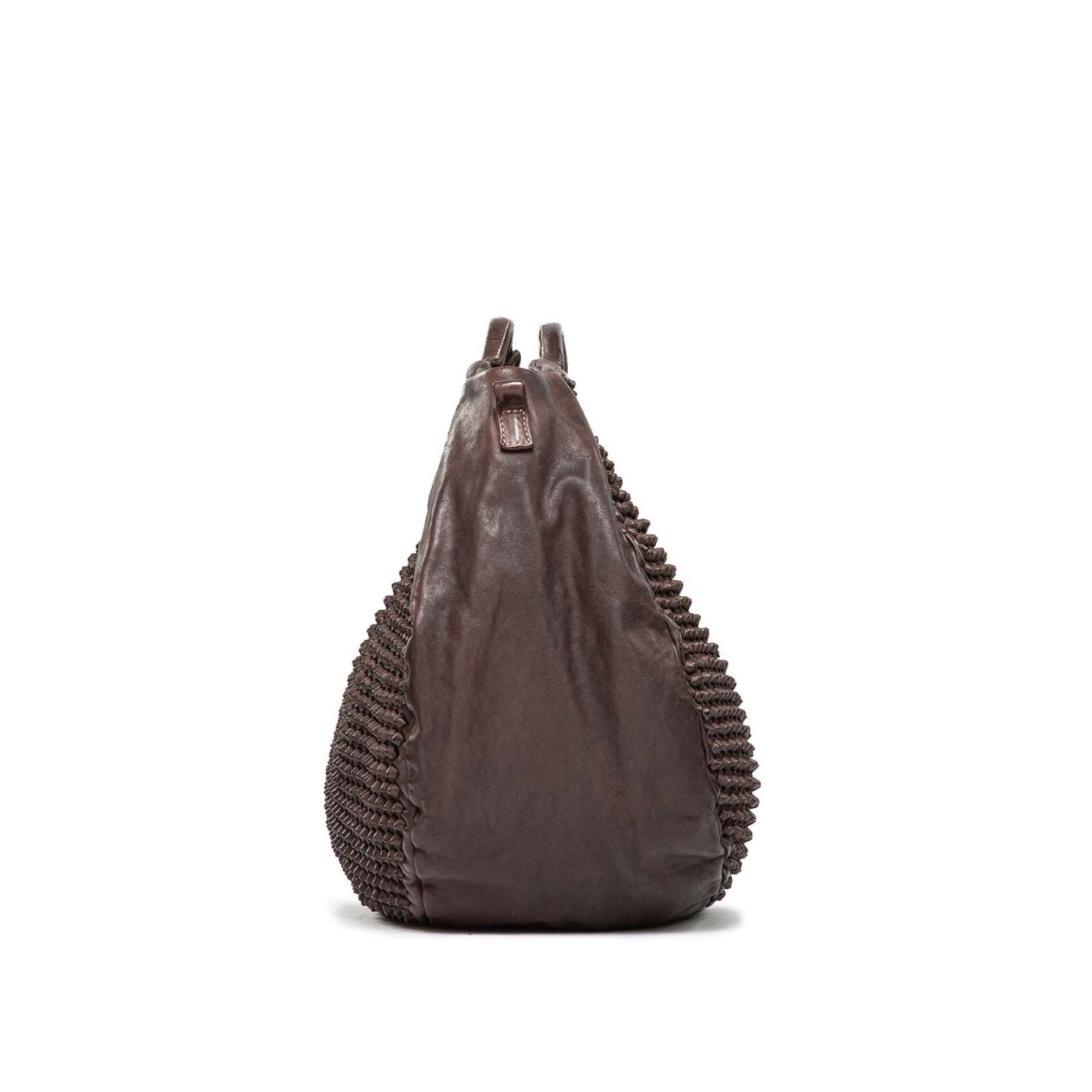 shopper SUSANNA in pelle marrone 