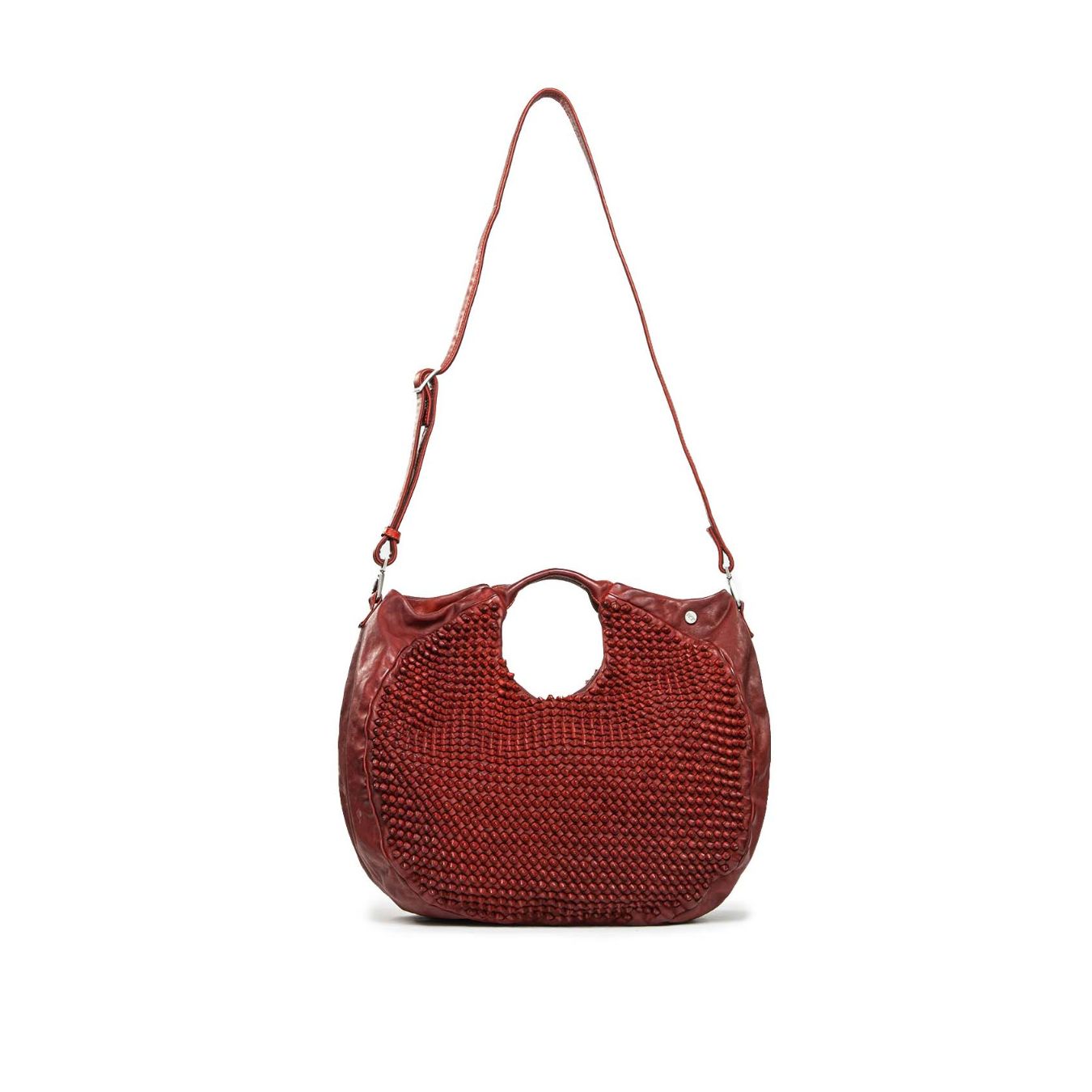 shopper susanna in pelle mattone