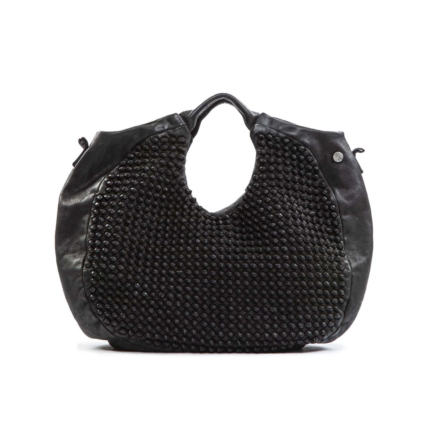 shopper SUSY in pelle nera