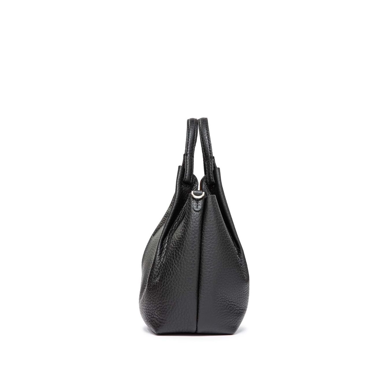 borsa dua in pelle nera gianni chiarini