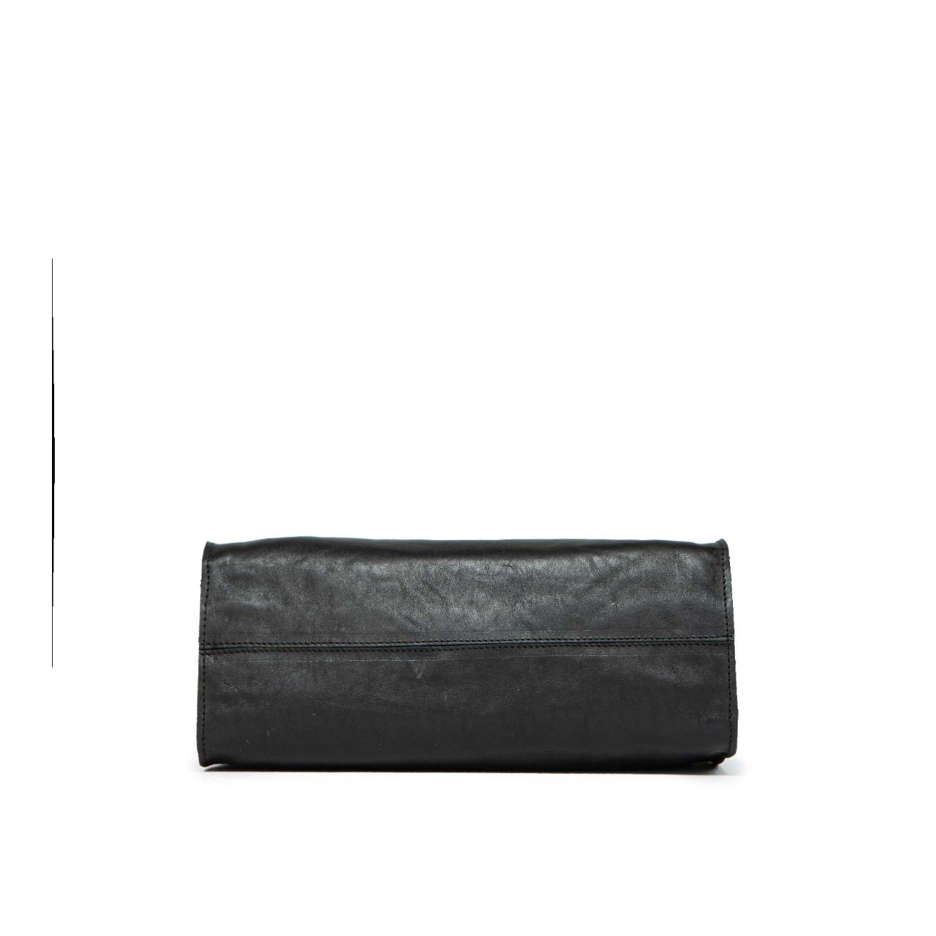 TAGLIOVIVO cartella SHOULDER M in pelle nera 