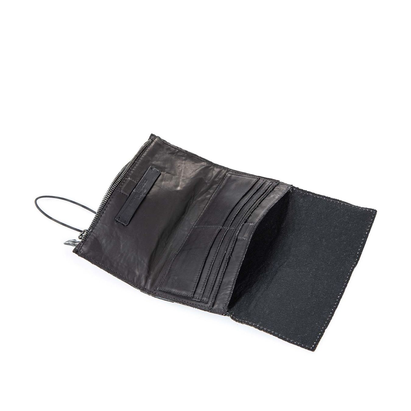 interno portafogli e clutch nero