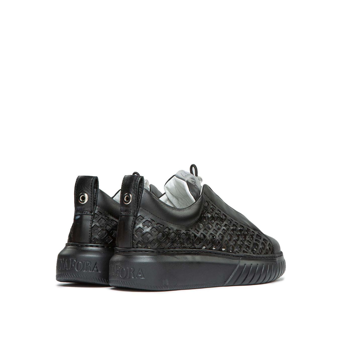 sneakers LIBI in pelle traforata 