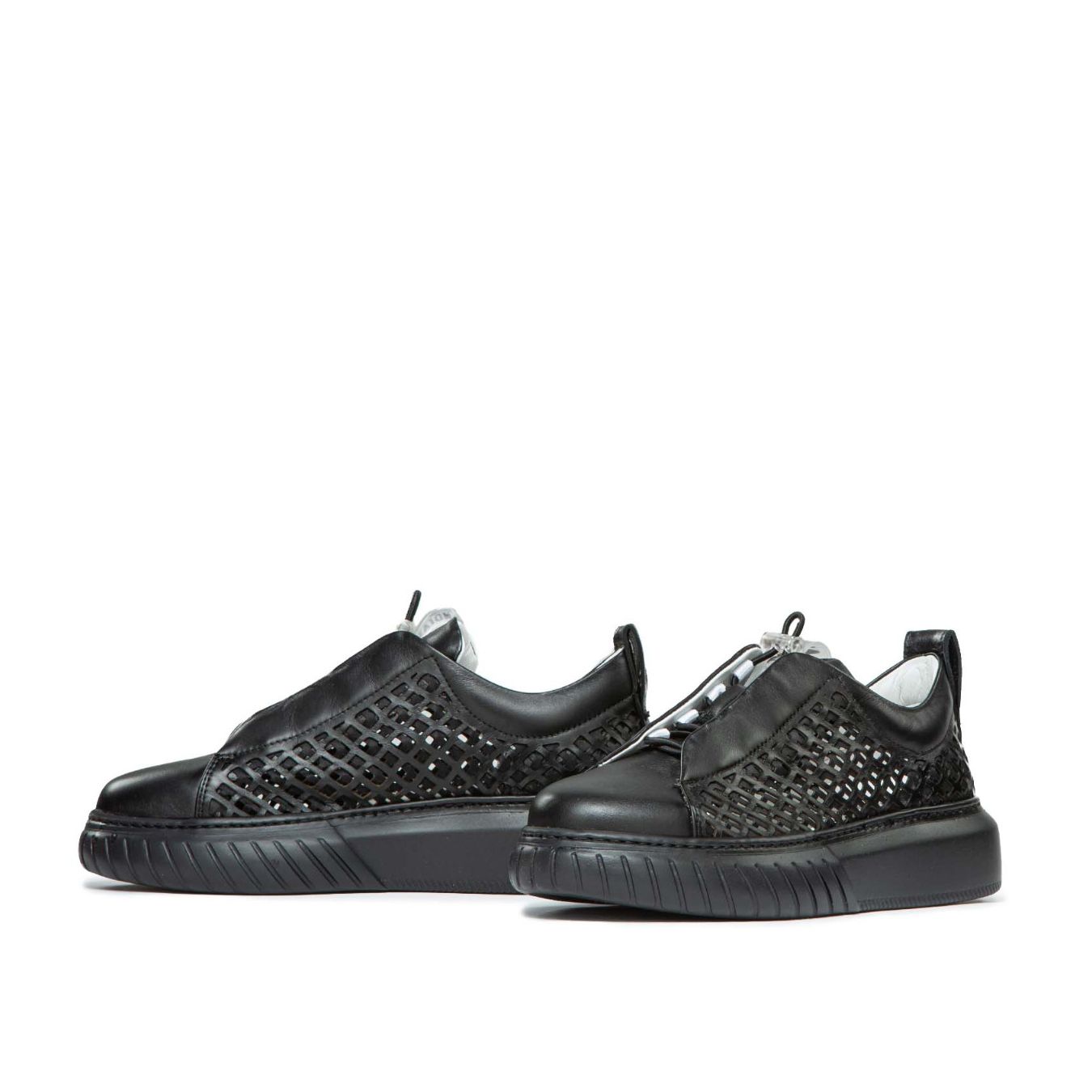 sneakers LIBI in pelle traforata 