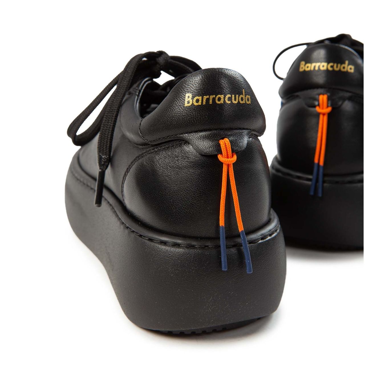 sneakers BOLLA in pelle nera  dietro