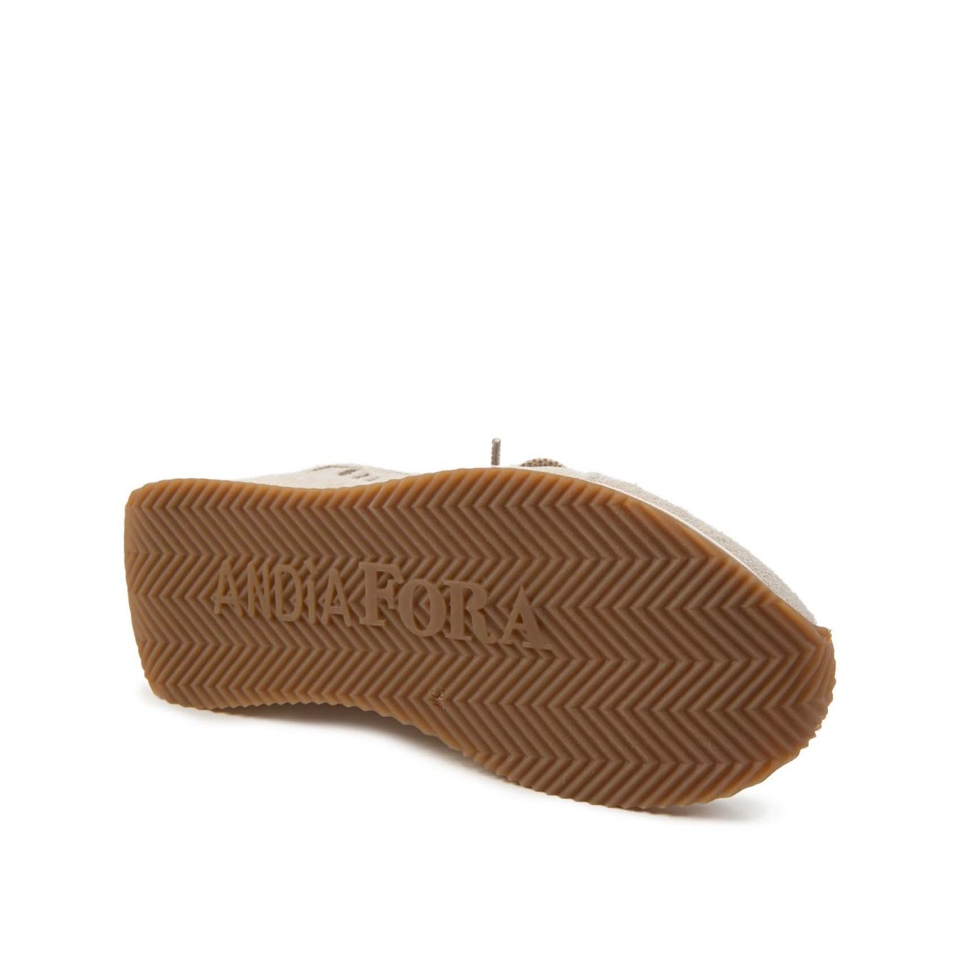 sneakers HOTY in pelle ghiaccio suola