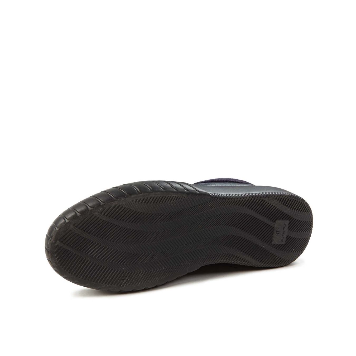 sneakers LIBI CUT in pelle blu suola