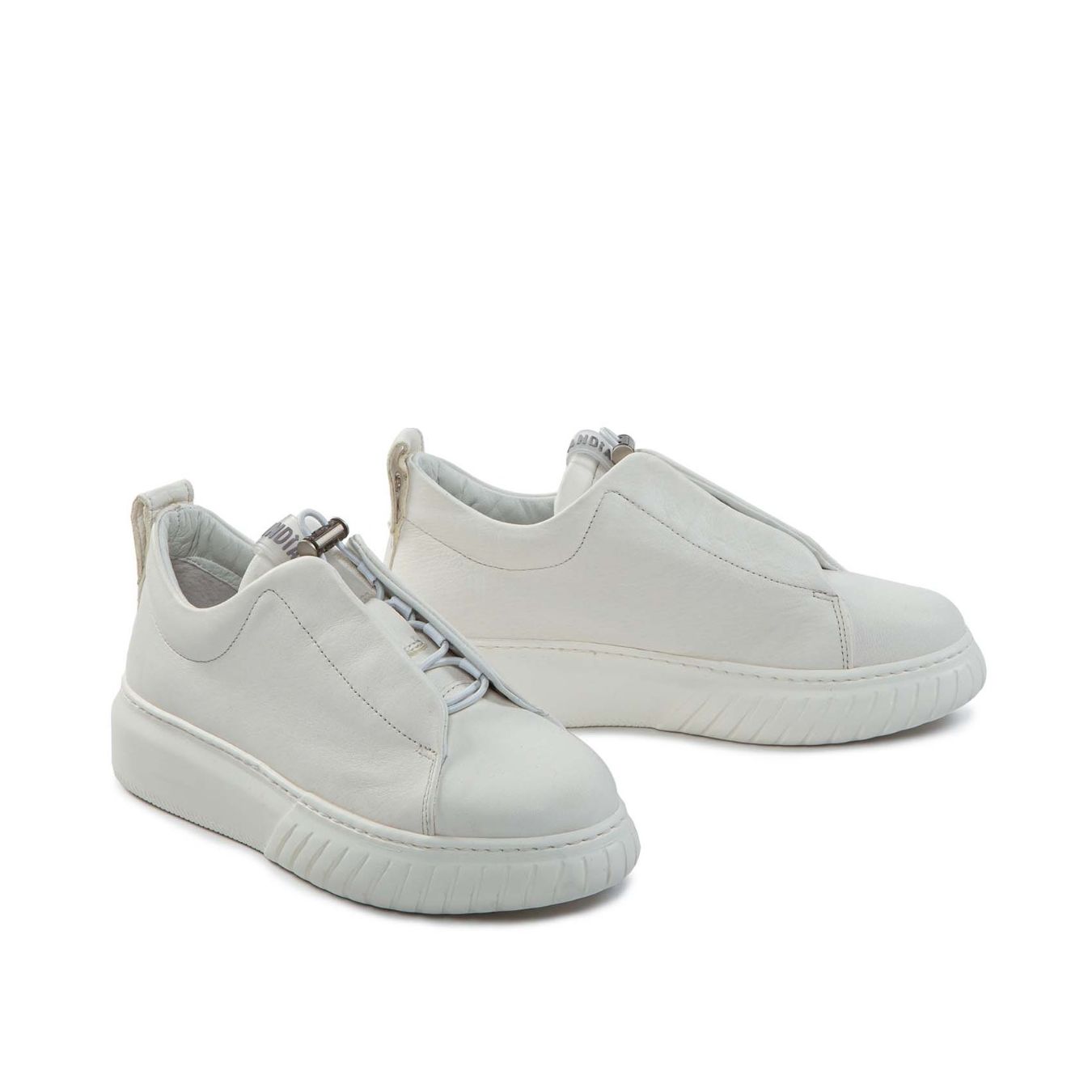 sneakers LIBI UNI crema lato