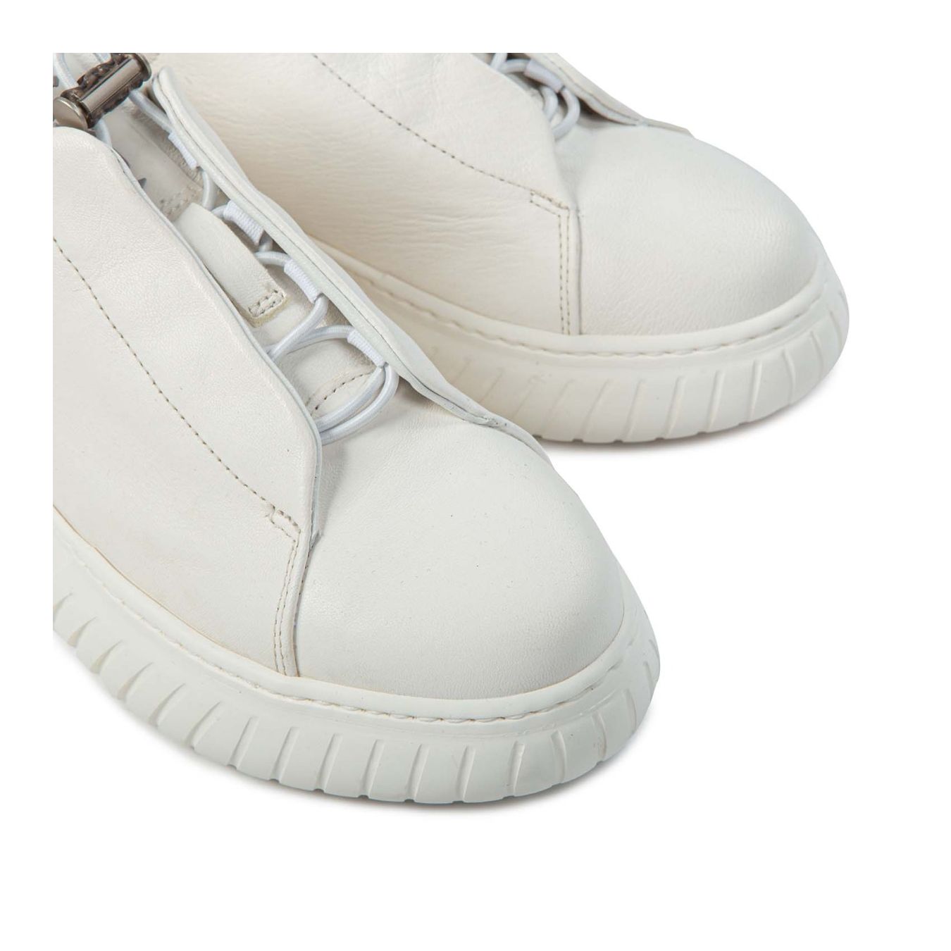 sneakers LIBI UNI crema punta