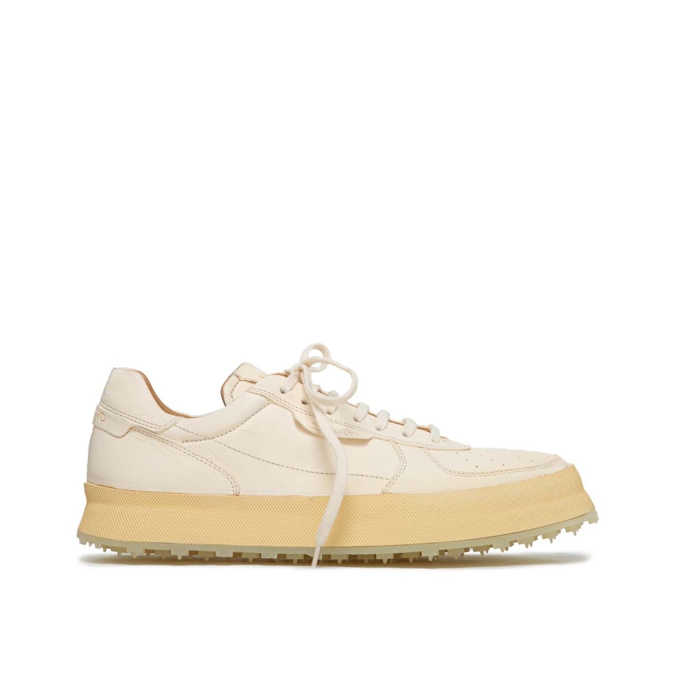 sneakers in pelle panna shoto