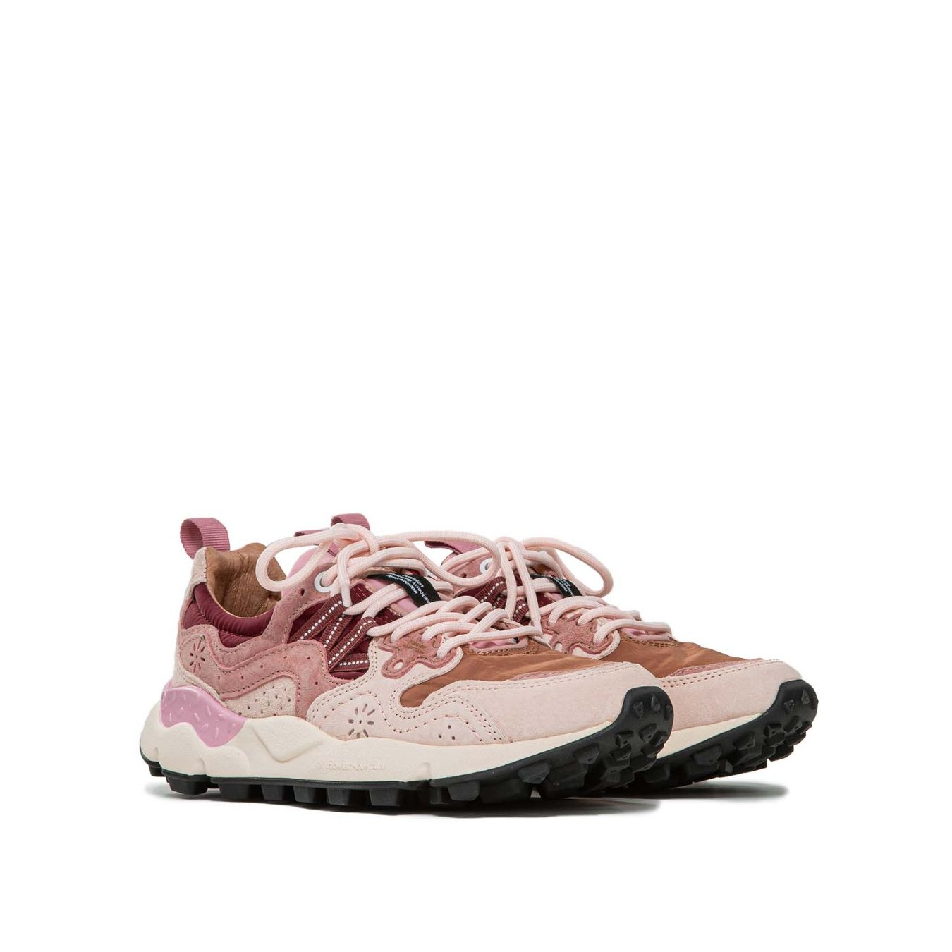 sneakers yamano rosa flower mountain