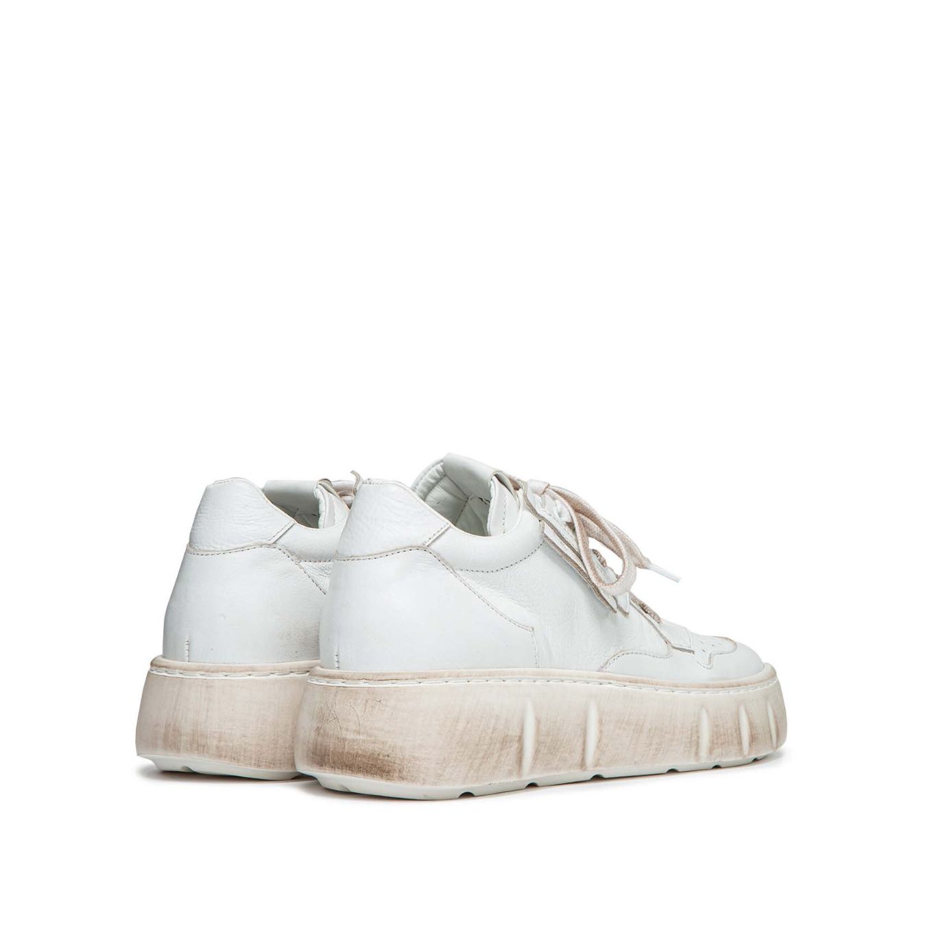 sneakers platform bianca 