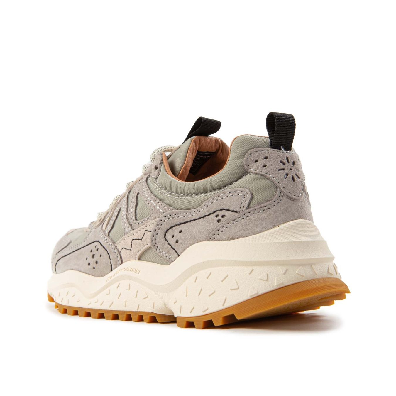 sneakers SOLIN UNI light blue da dietro