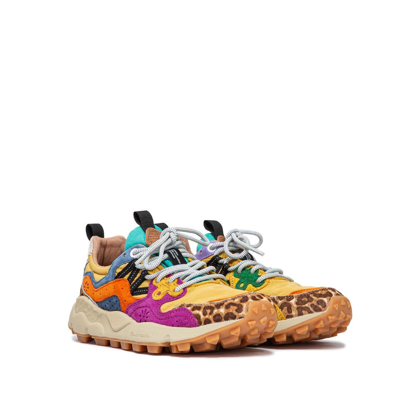 flower mountain sneakers multicolor