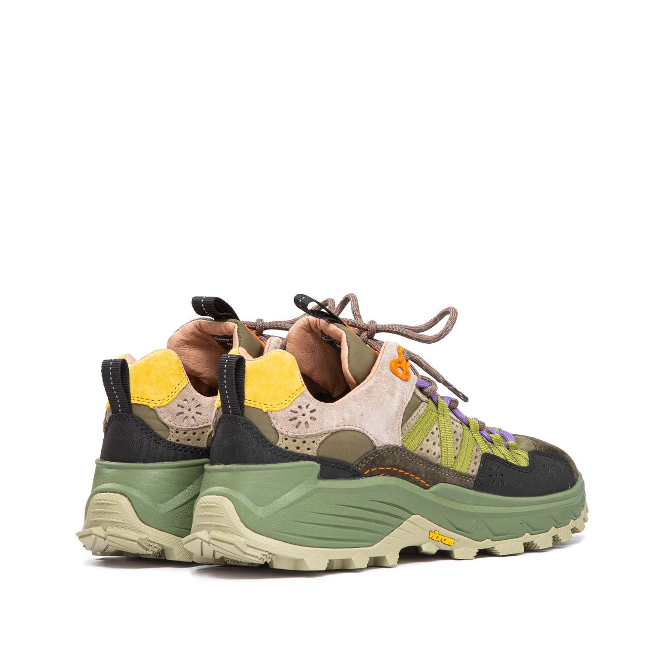 sneakers verde militare uomo