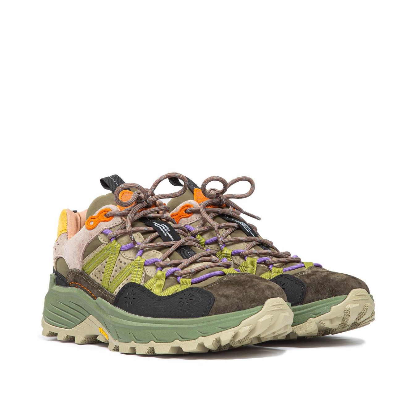 scarponcino uomo pelle verde militare