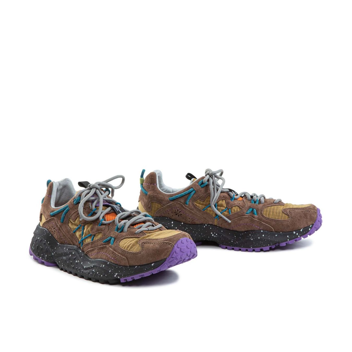 sneakers YAMABUSHI con inserti antracite profilo