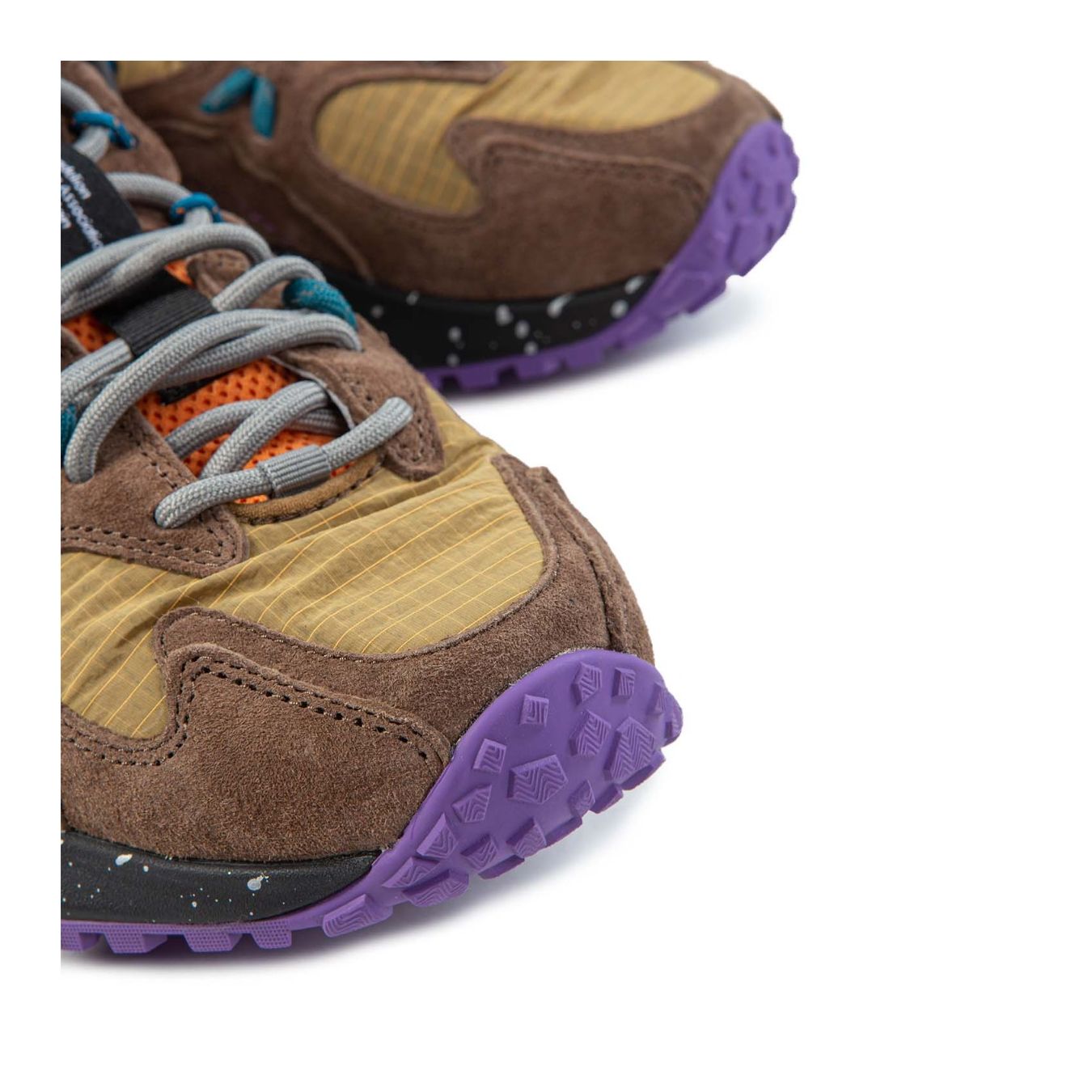 sneakers YAMABUSHI con inserti antracite punta