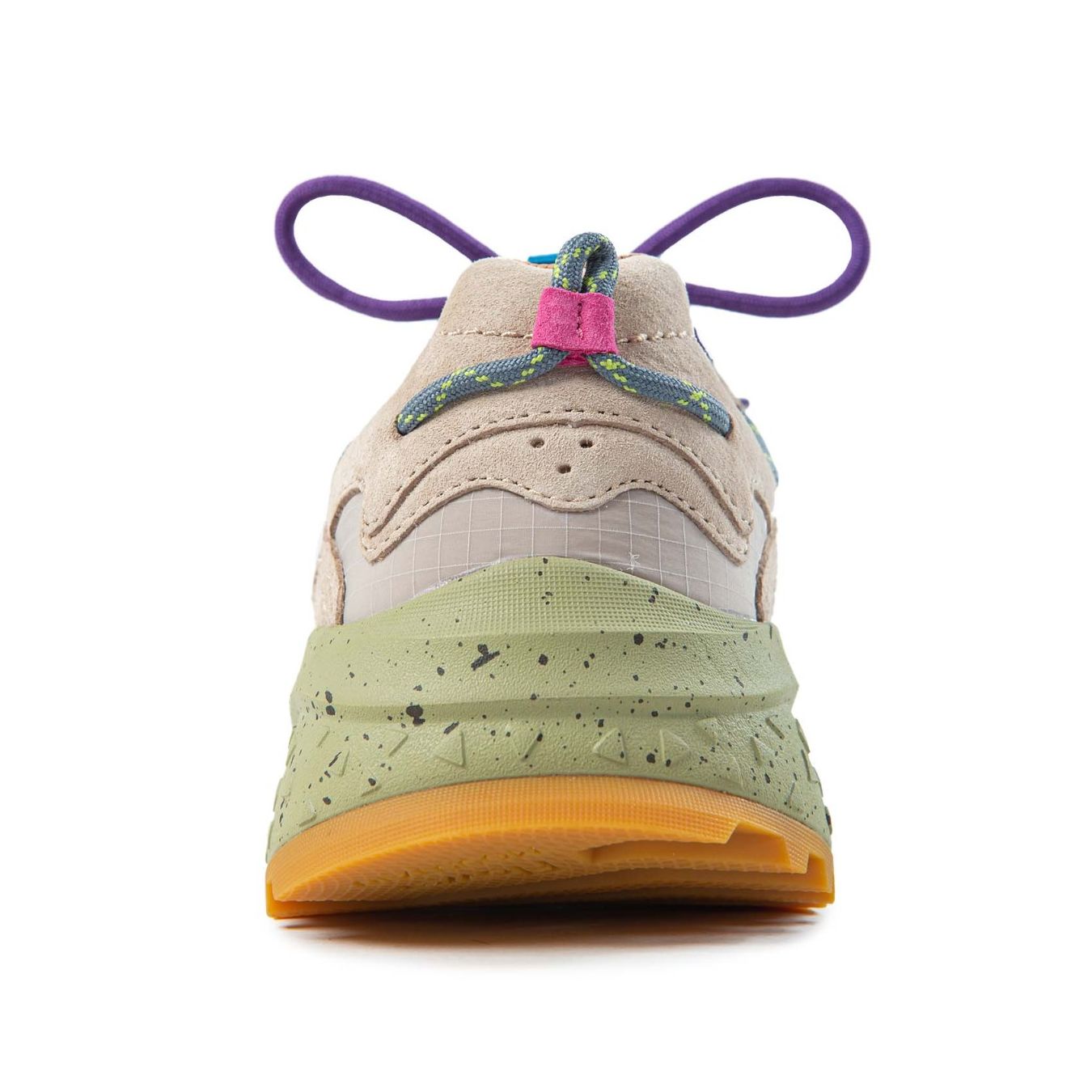 sneakers YAMABUSHI grigie dietro
