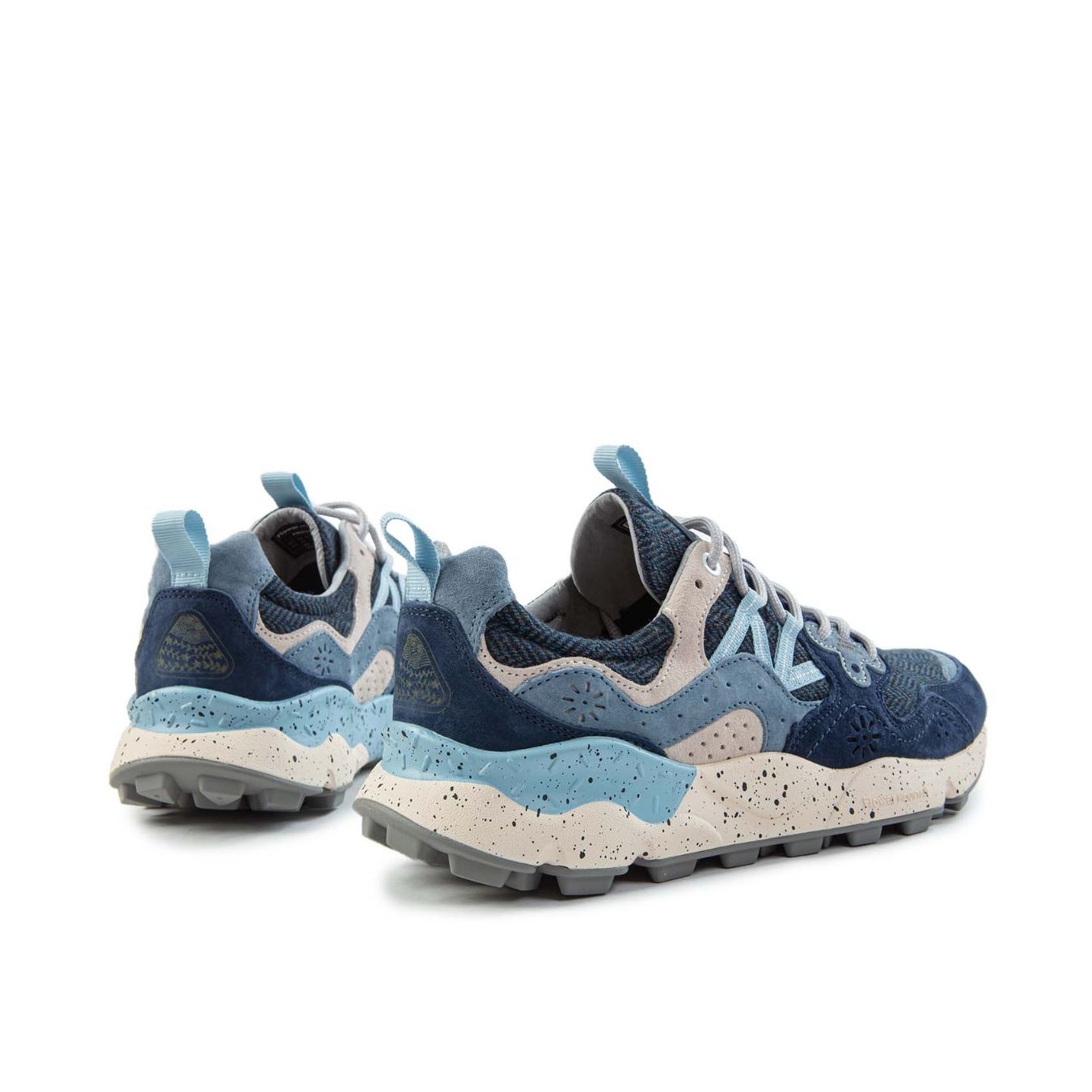 sneakers YAMANO blu  dietro