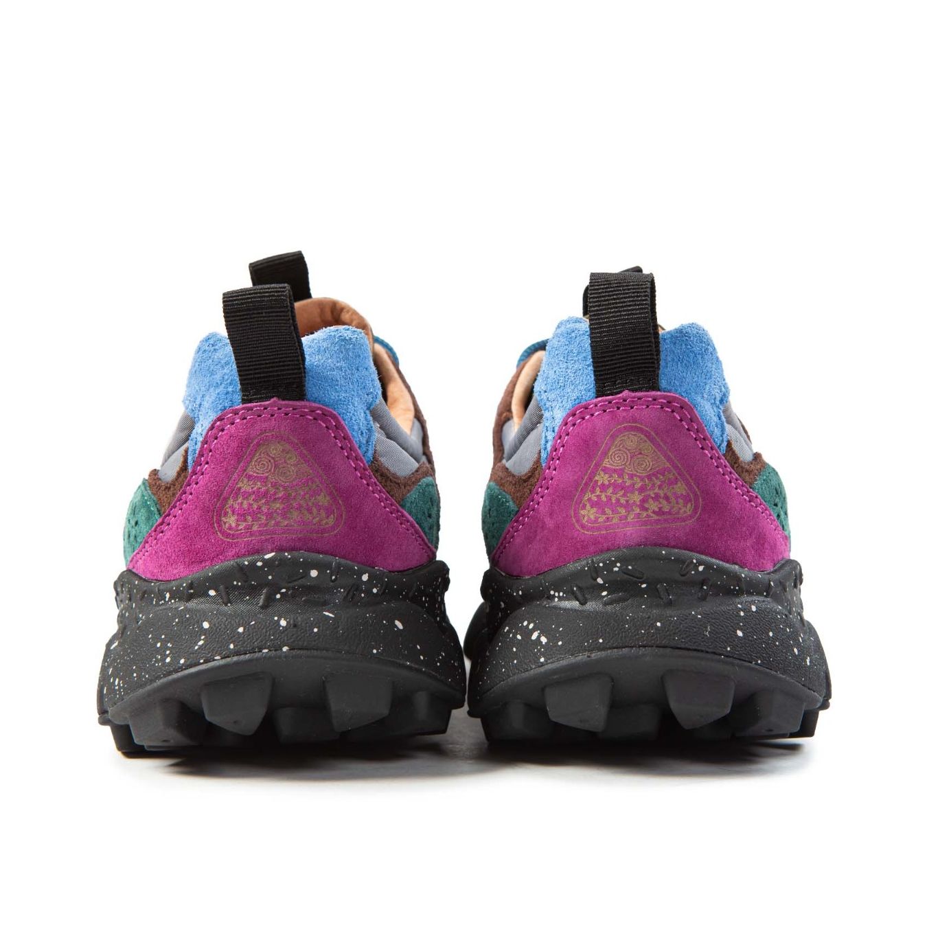 sneakers YAMANO con inserti grigio antracite  dietro