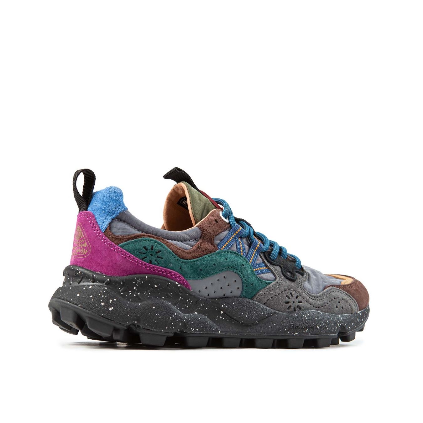 sneakers YAMANO con inserti grigio antracite  platform