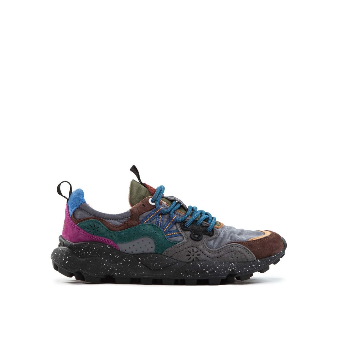 sneakers YAMANO con inserti grigio antracite 
