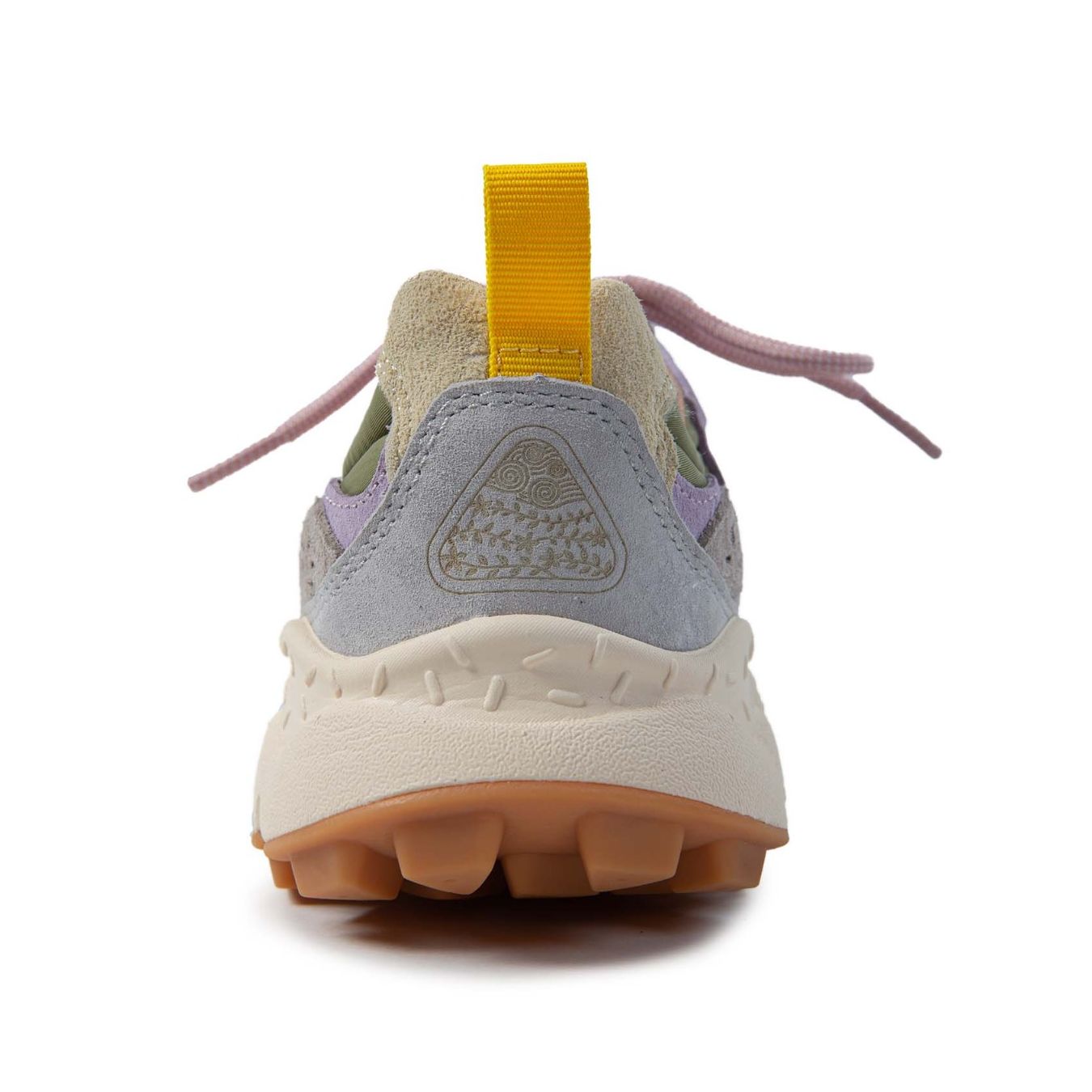 flower mountain sneakers YAMANO con inserti verde militare  dietro