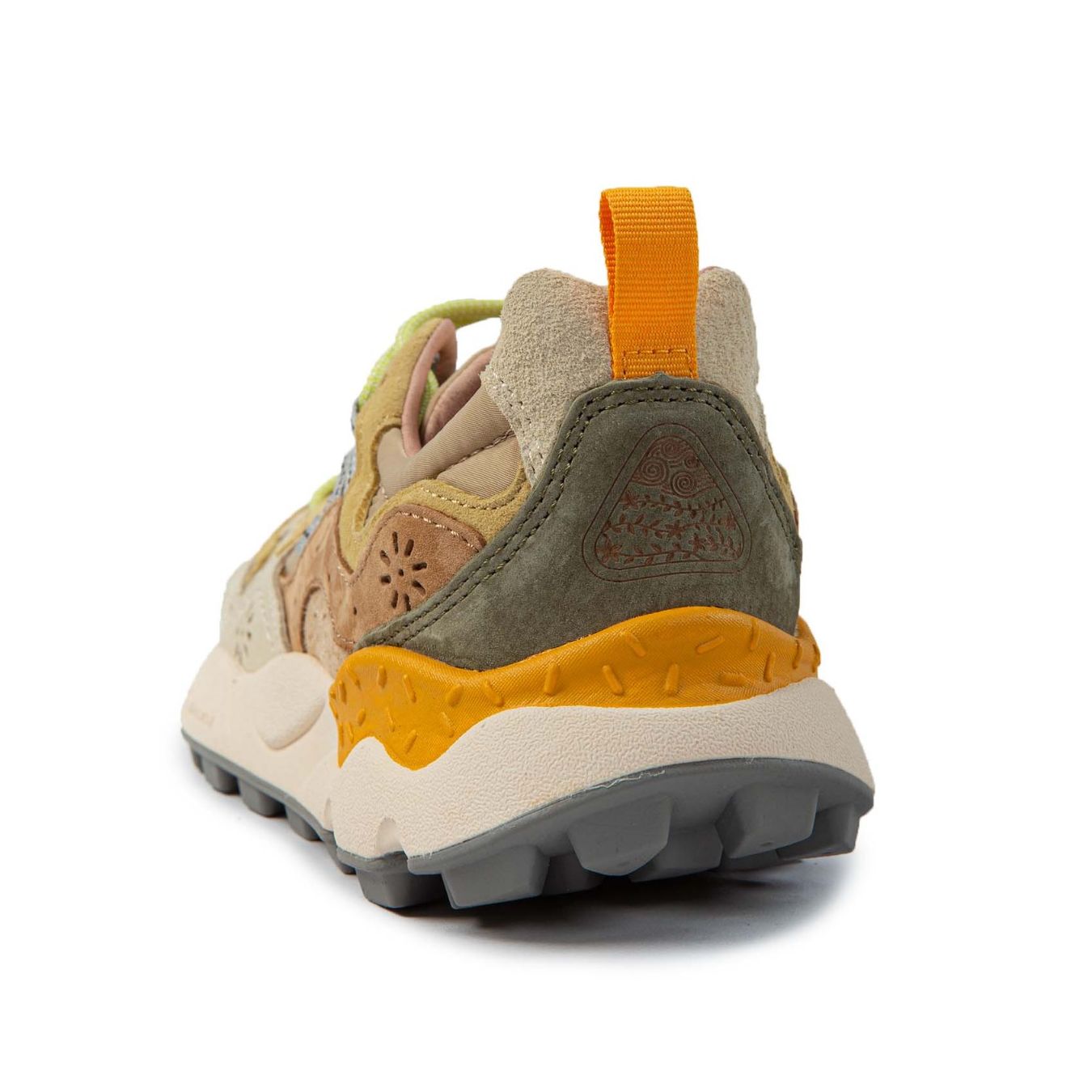 sneakers YAMANO light beige dietro