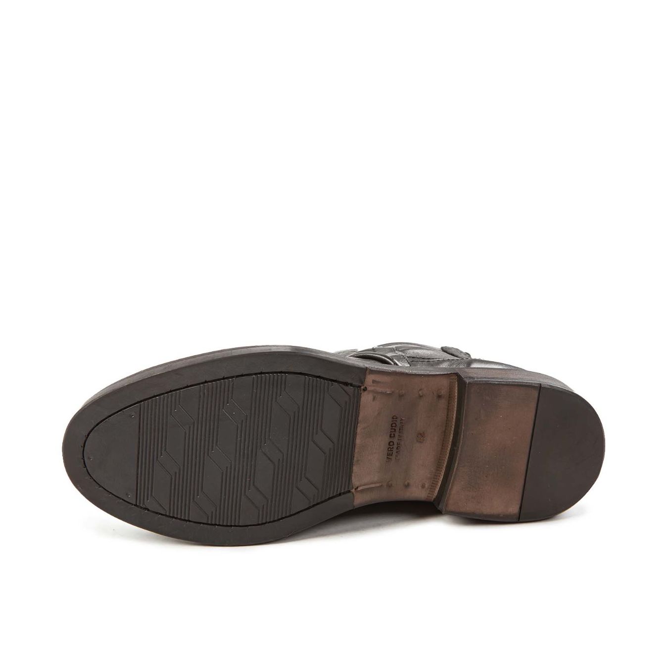 stivaletti BEATLES in pelle nera suola
