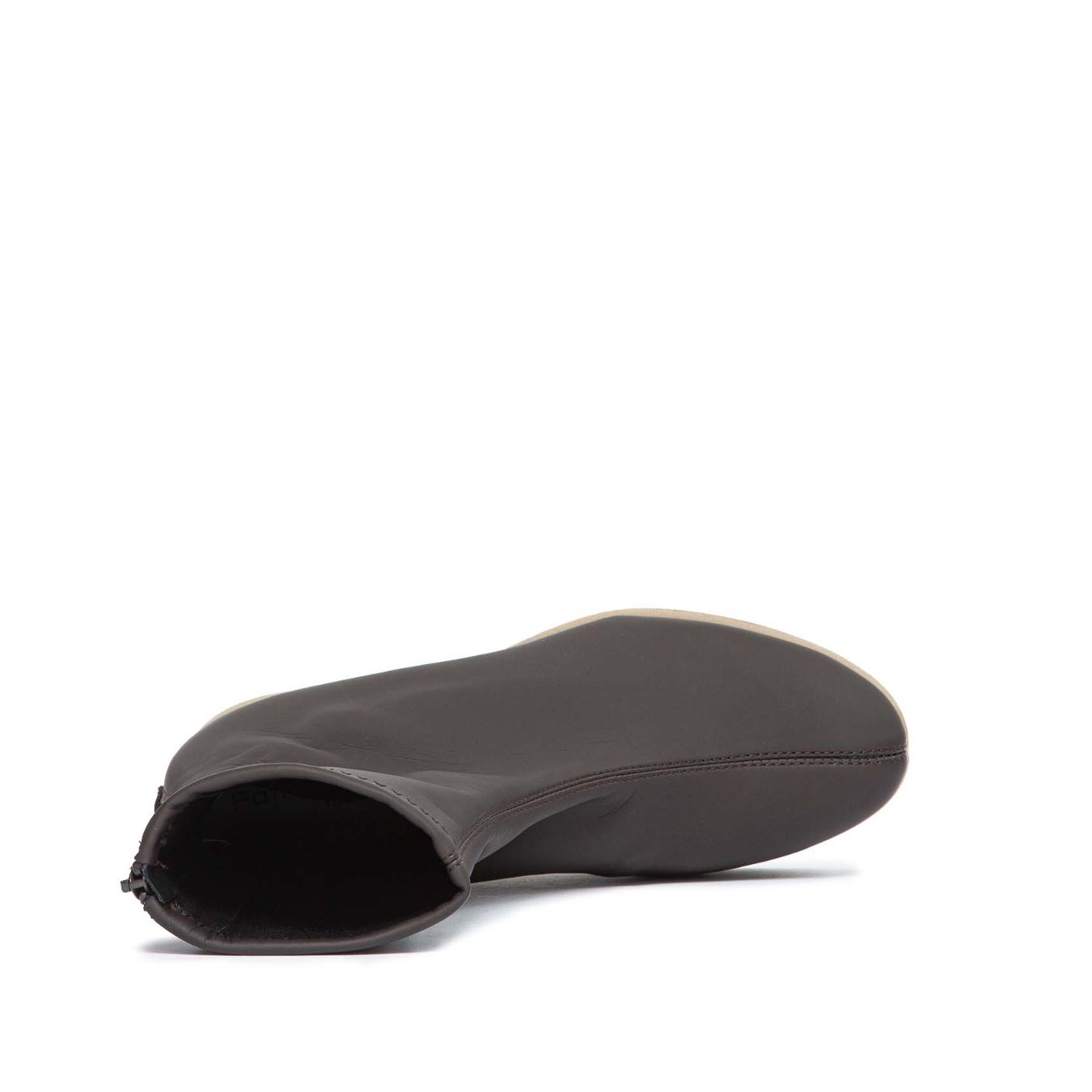 tronchetto stretch pelle marrone