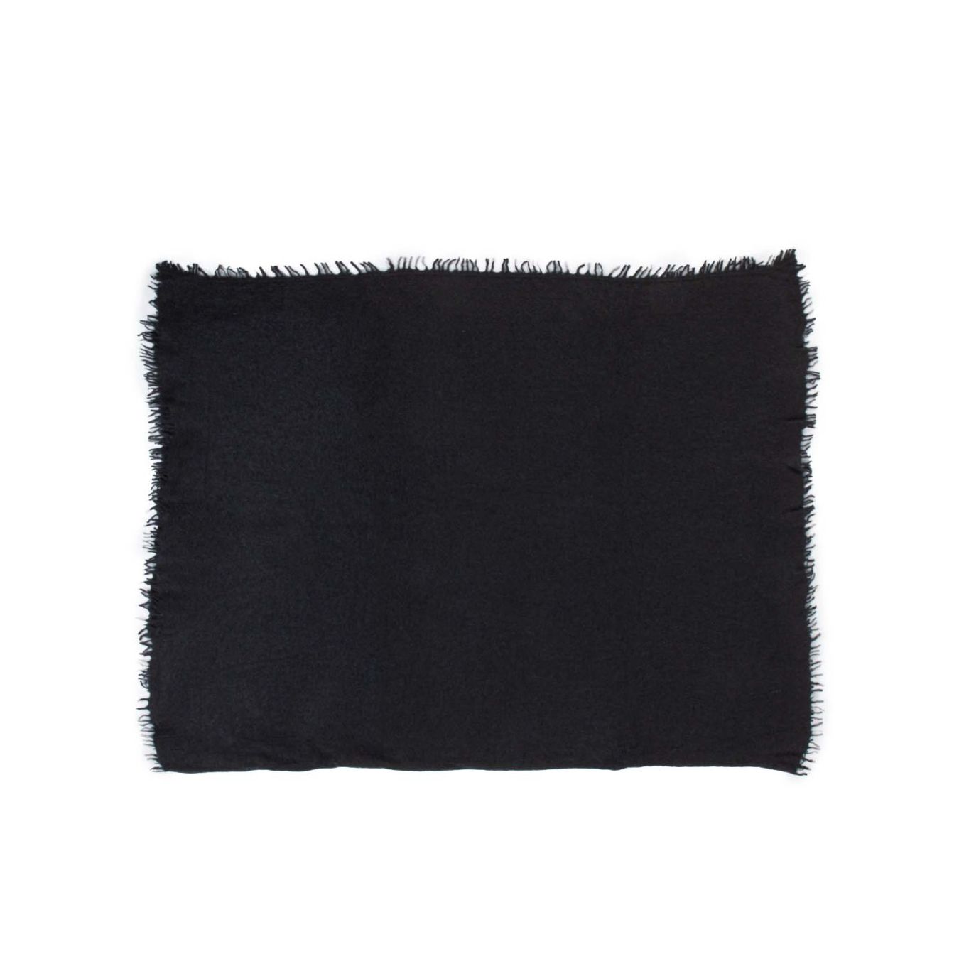 stola cashmere nera