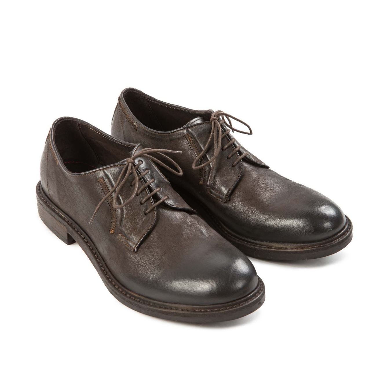 stringata HORSE marrone lavato sopra