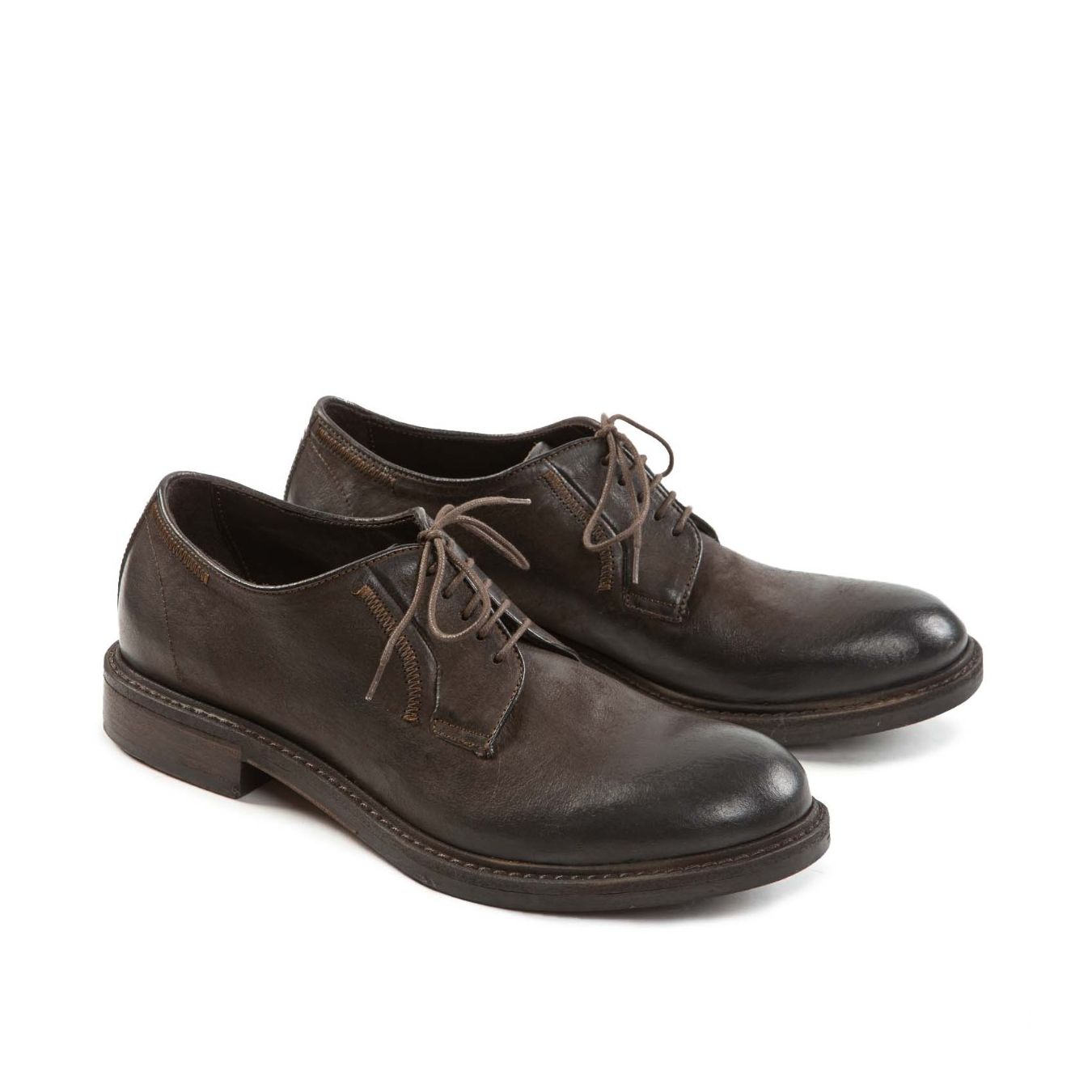 stringata HORSE marrone lavato profilo