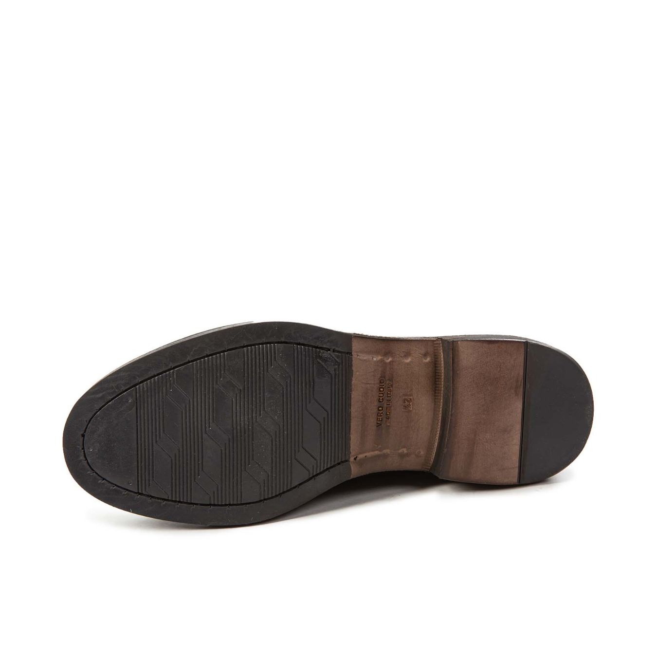 stringata HORSE marrone lavato suola