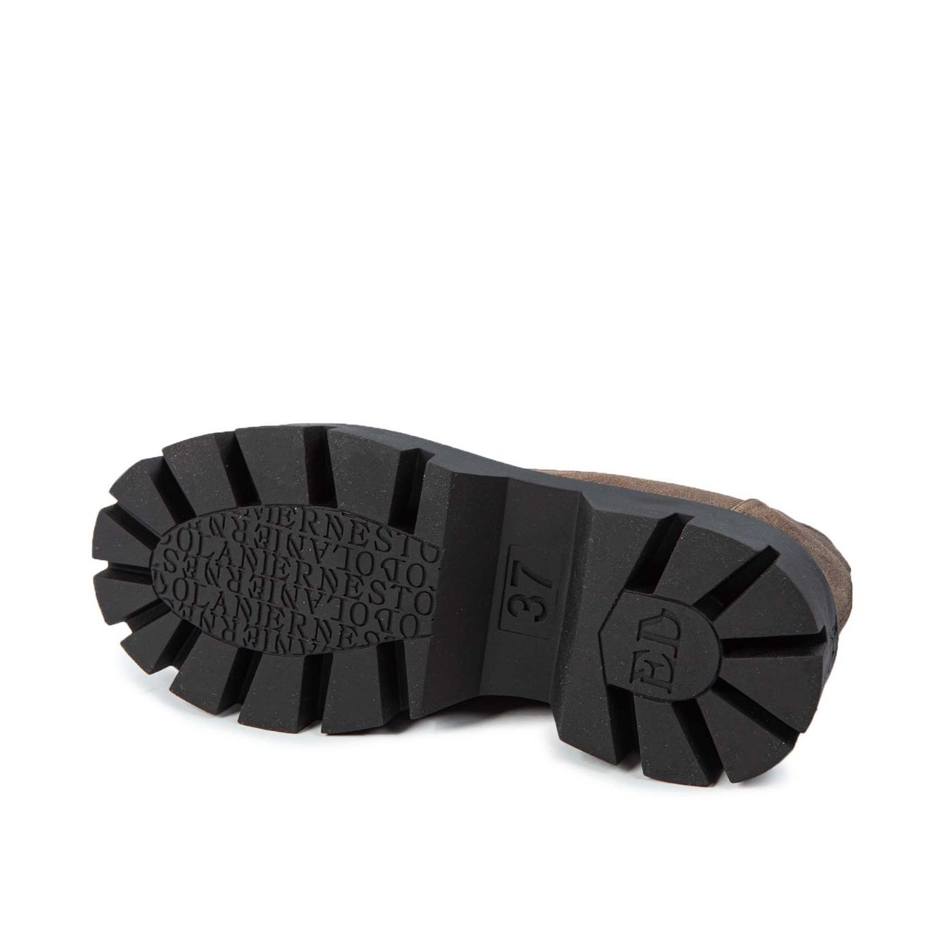 stringata PEDULA in camoscio fango suola