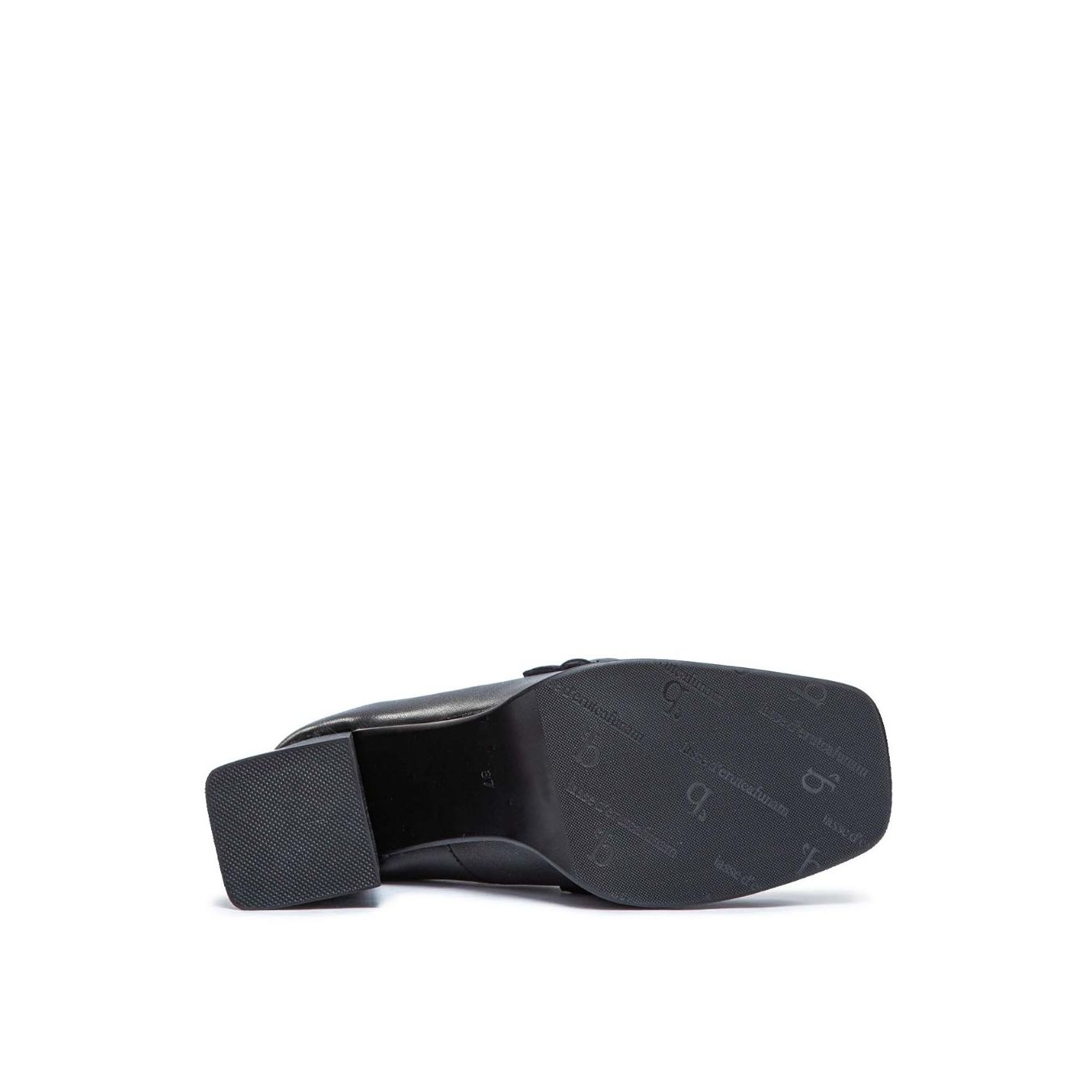 suola mocassino con tacco in nappa manufacture d essai