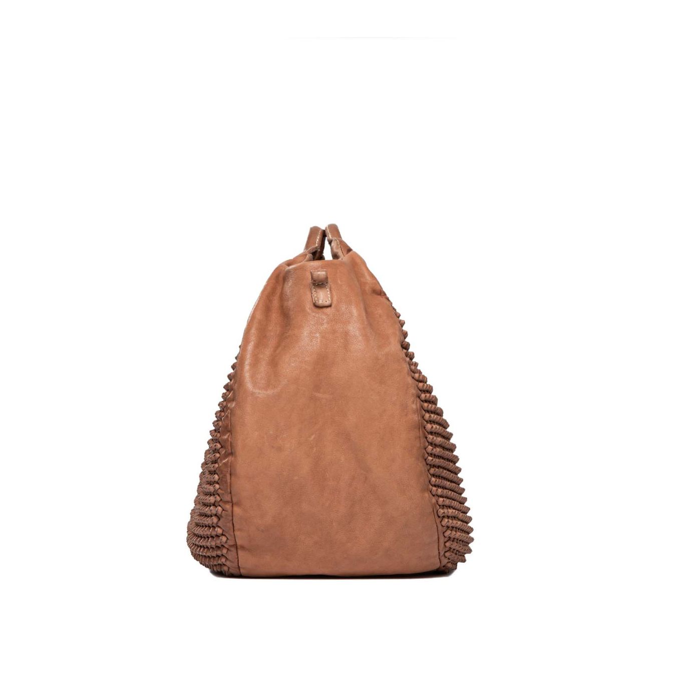 shopper SUSANNA in pelle nude 