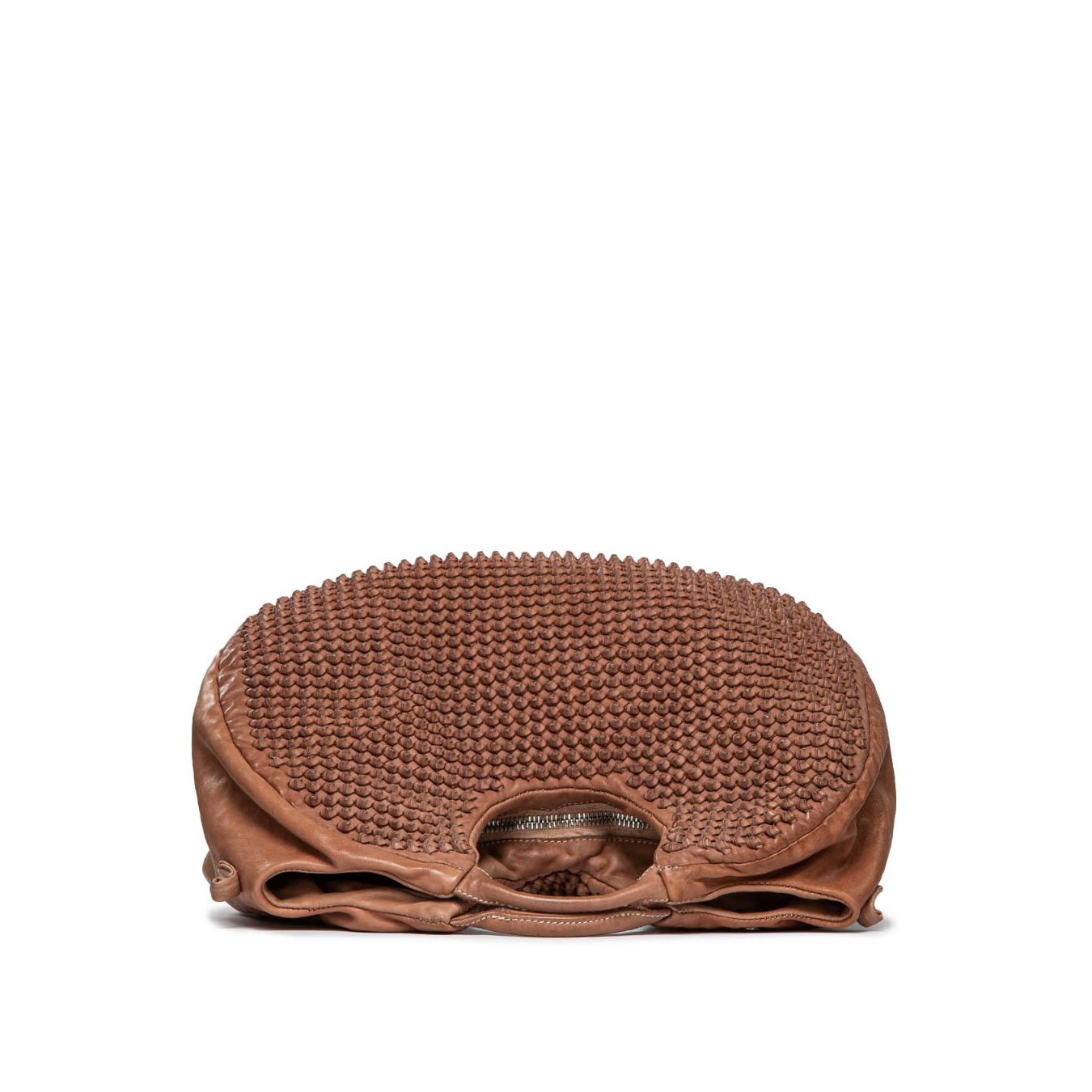 shopper SUSANNA in pelle nude 