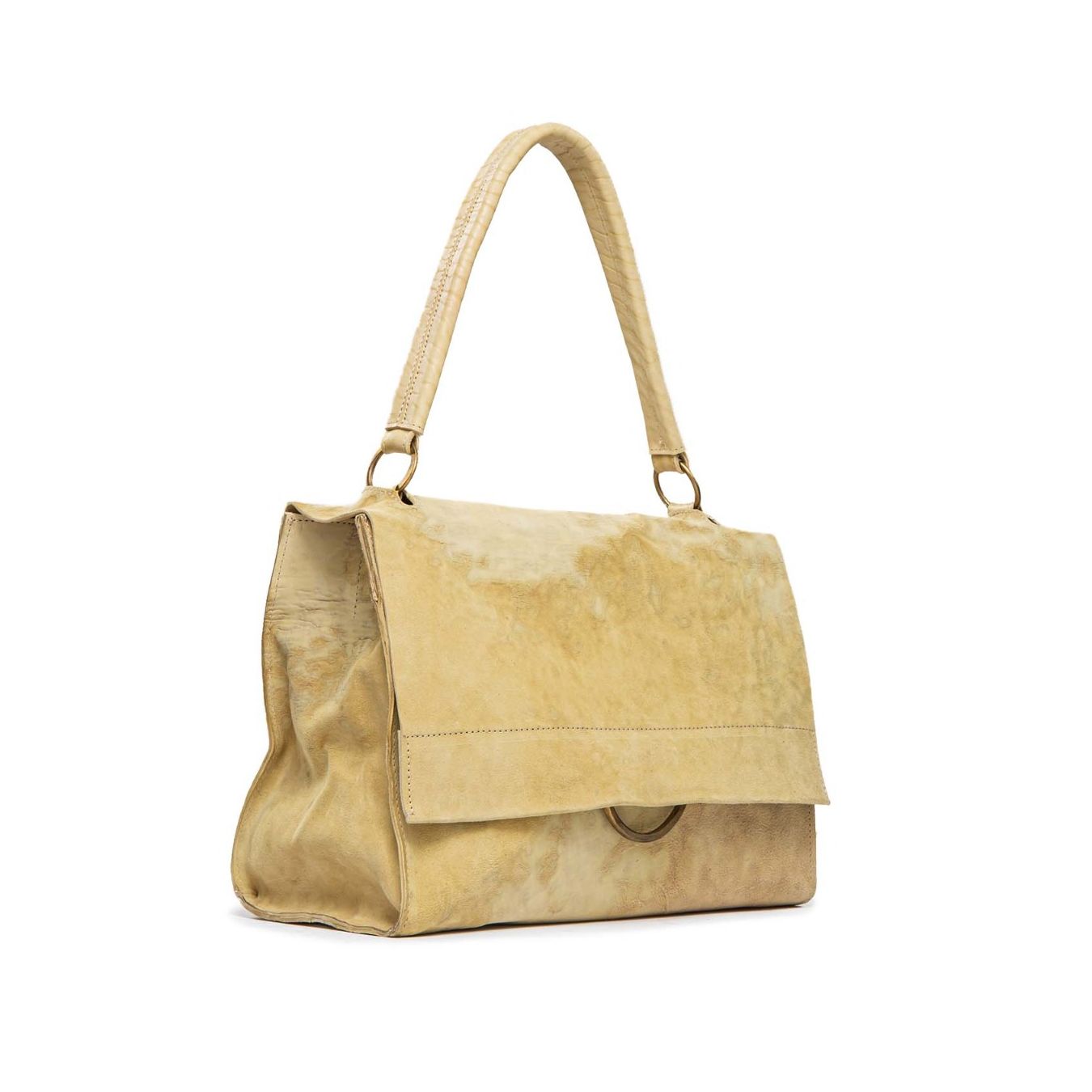 tagliovivo cartella anello SHOULDER in pelle sabbia 
