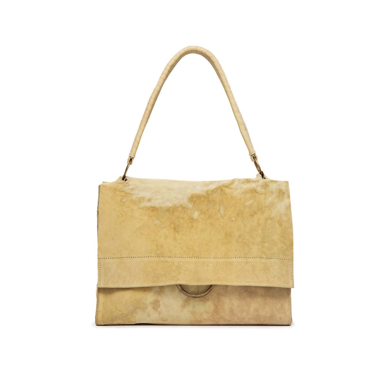 tagliovivo cartella SHOULDER in pelle sabbia 