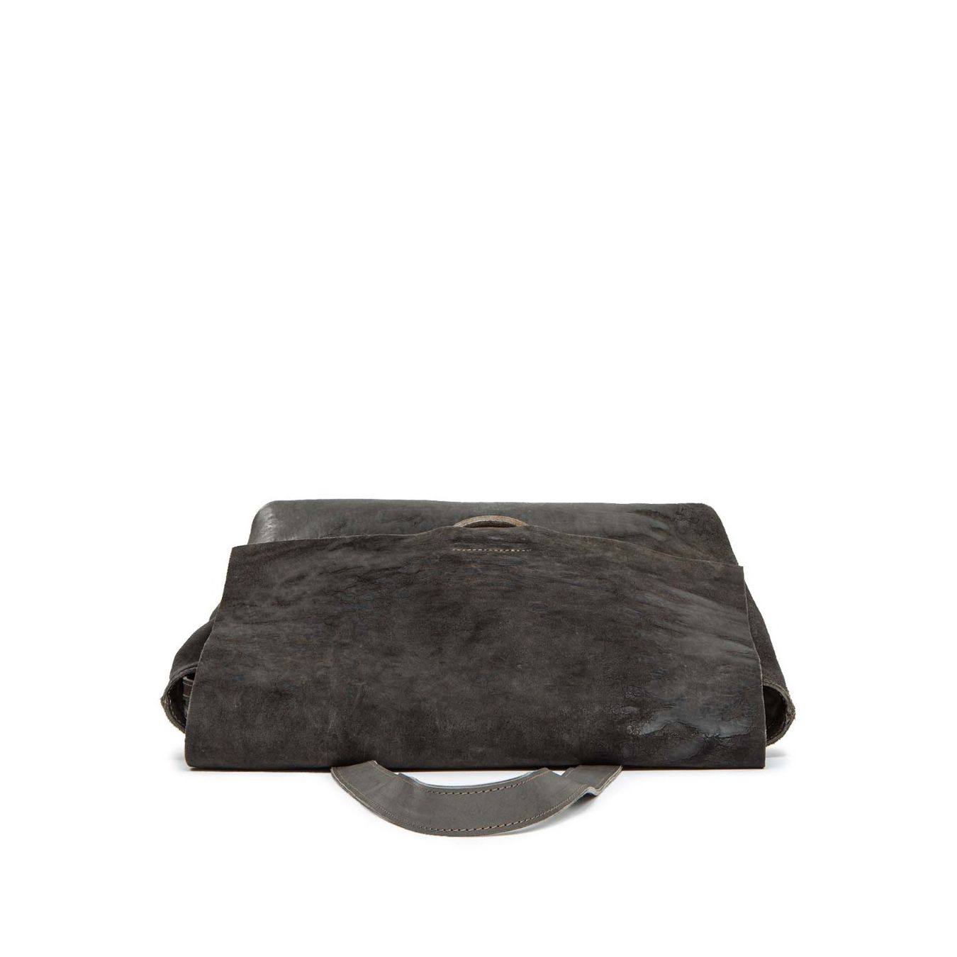 tagliovivo cartella SHOULDER L in pelle grigia sopra
