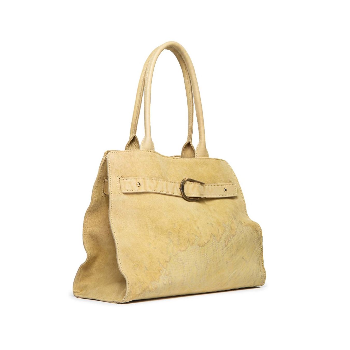 tagliovivo sella L in pelle panna borsa donna