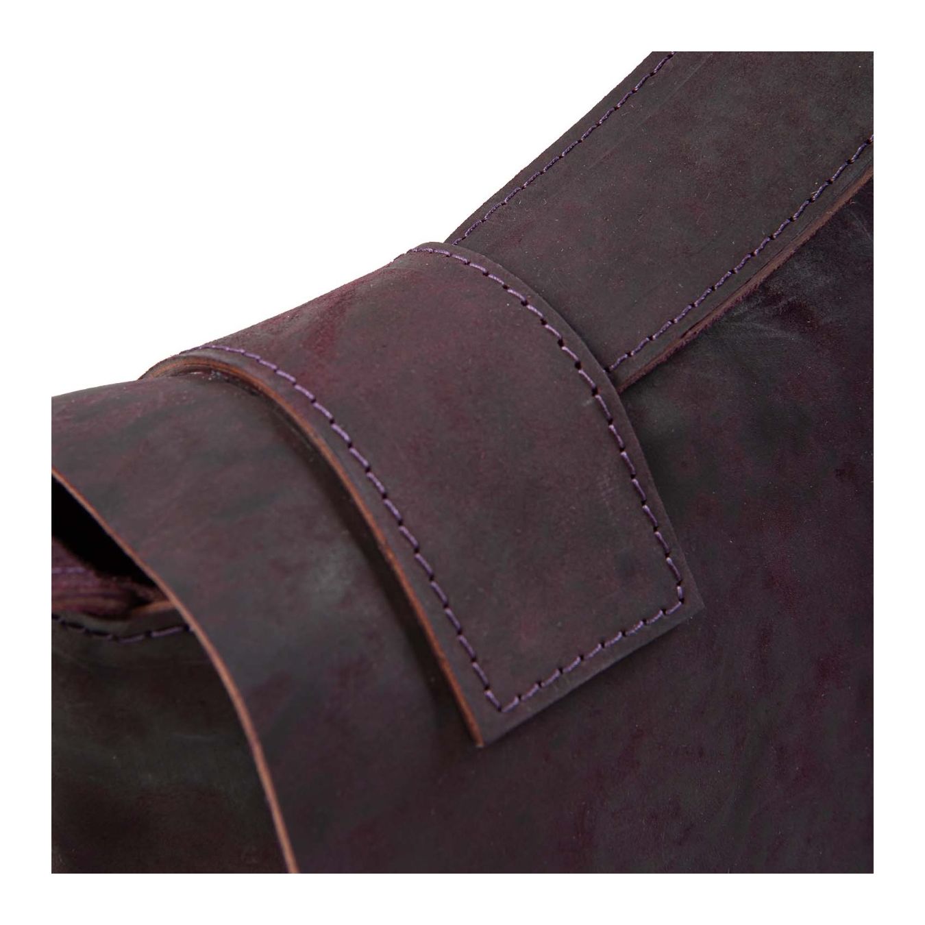 shopper DOCTOR HANDBAG in pelle viola manici